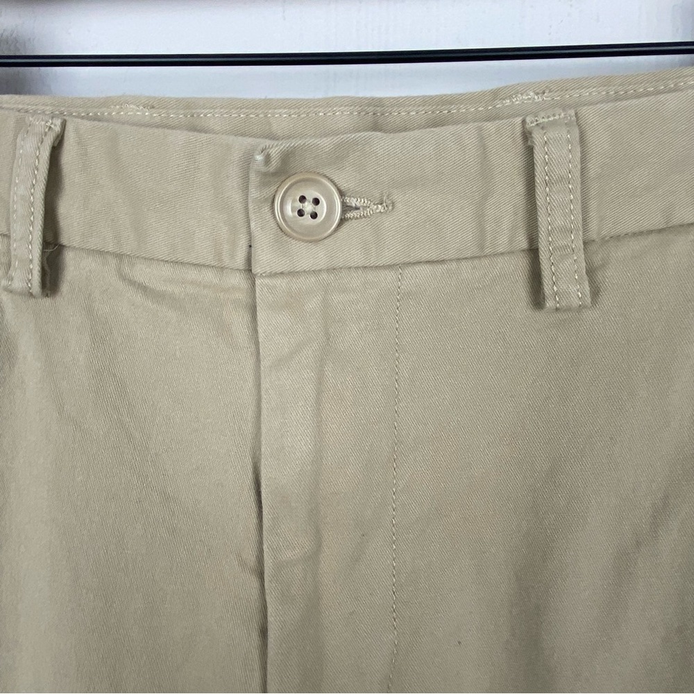 Old Navy Pants Mens 34x32 (34X31) Tan Khaki Ultimate Straight Chino Stretch - Picture 5 of 14